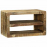 Szafka pod telewizor Brązowy 60 x 32 x 36 cm Lite drewno mango