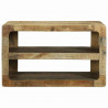 Szafka pod telewizor Brązowy 60 x 32 x 36 cm Lite drewno mango