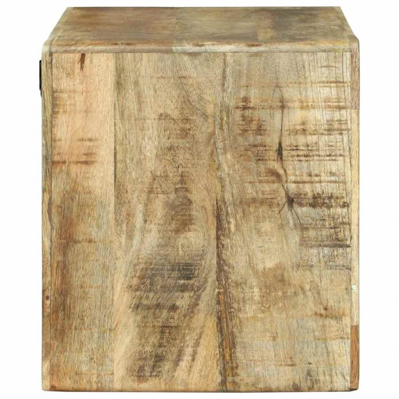 Szafka pod telewizor Brązowy 60 x 32 x 36 cm Lite drewno mango
