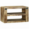 Szafka pod telewizor Brązowy 60 x 32 x 36 cm Lite drewno mango