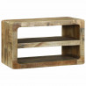 Szafka pod telewizor Brązowy 60 x 32 x 36 cm Lite drewno mango