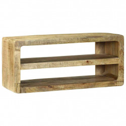 Szafka pod telewizor Brązowy 80 x 32 x 36 cm Lite drewno mango