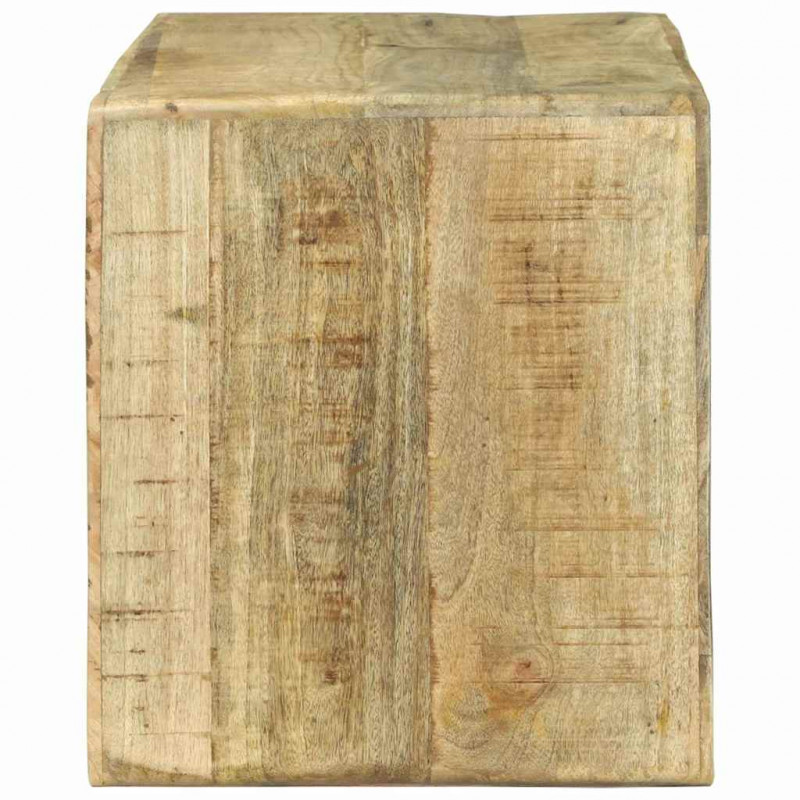 Szafka pod telewizor Brązowy 80 x 32 x 36 cm Lite drewno mango