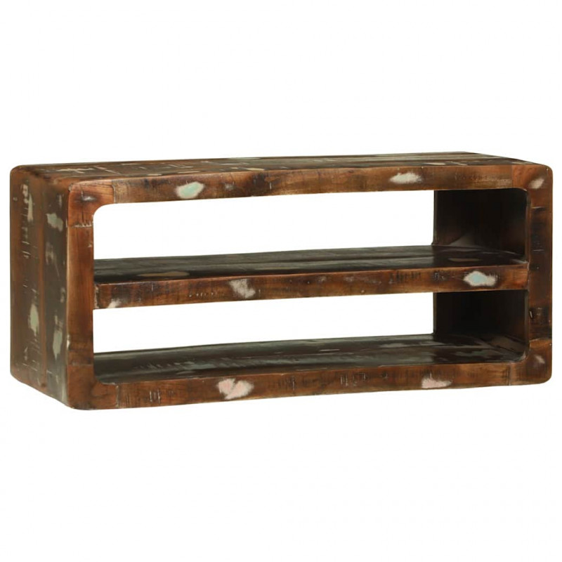 Szafka pod telewizor 80 x 32 x 36 cm Lite drewno z odzysku