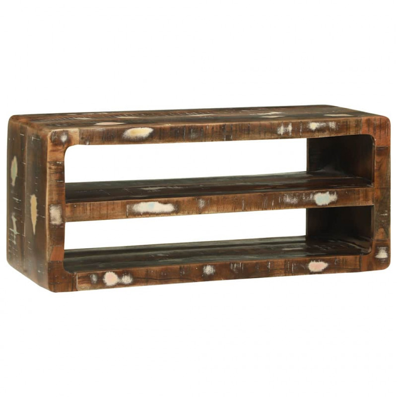 Szafka pod telewizor 80 x 32 x 36 cm Lite drewno z odzysku
