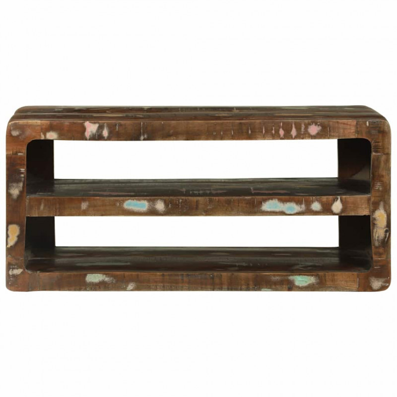 Szafka pod telewizor 80 x 32 x 36 cm Lite drewno z odzysku