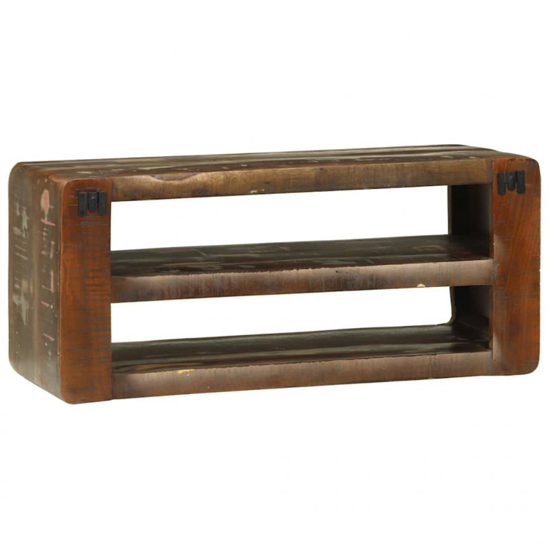 Szafka pod telewizor 80 x 32 x 36 cm Lite drewno z odzysku