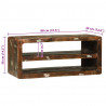 Szafka pod telewizor 80 x 32 x 36 cm Lite drewno z odzysku