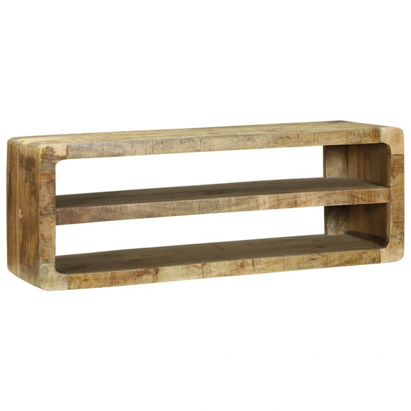 Szafka pod telewizor Brązowy 100 x 32 x 36 cm Lite drewno mango