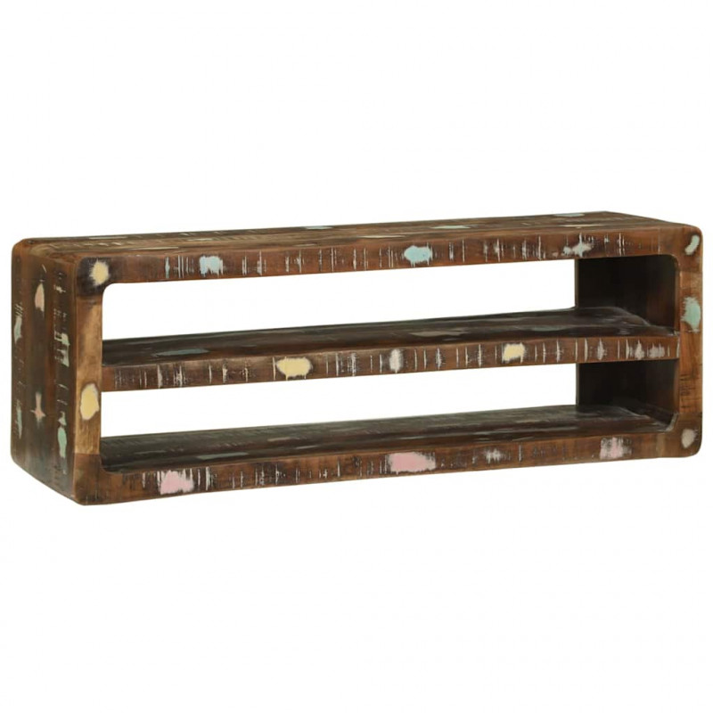 Szafka pod telewizor 100 x 32 x 36 cm Lite drewno z odzysku