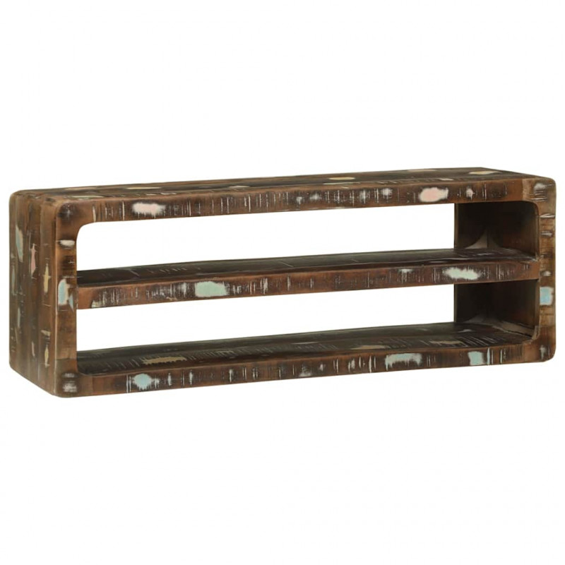 Szafka pod telewizor 100 x 32 x 36 cm Lite drewno z odzysku