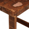 Stolik gniazdowy 2 pcs 46 x 46 x 45 cm Lite Drewno Recyklingowe
