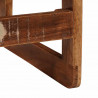 Stolik gniazdowy 2 pcs 46 x 46 x 45 cm Lite Drewno Recyklingowe