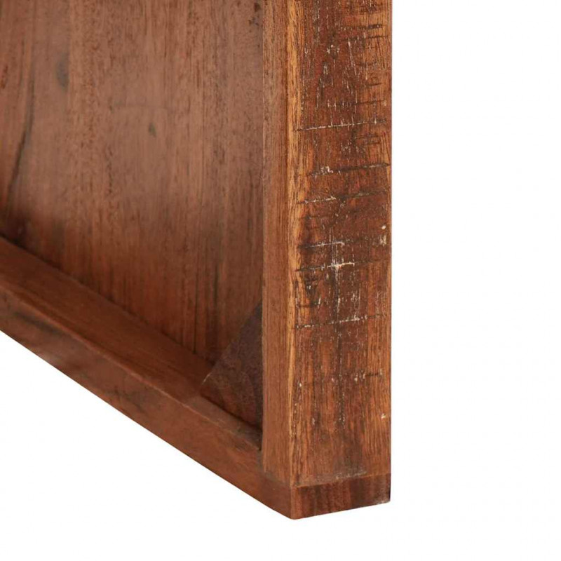 Stolik gniazdowy 2 pcs Brązowy Lite Drewno Recyklingowe