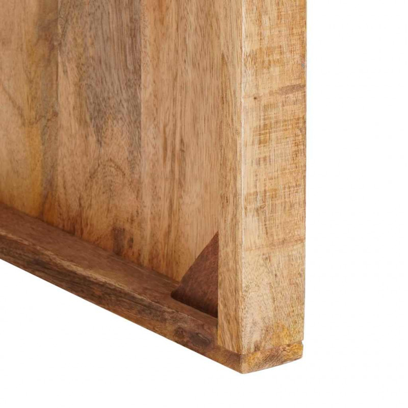 Stolik Nesting 3 pcs Brązowy Drewno z mango