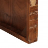 Stolik Nesting 3 pcs Brązowy Lite Drewno Recyklingowe