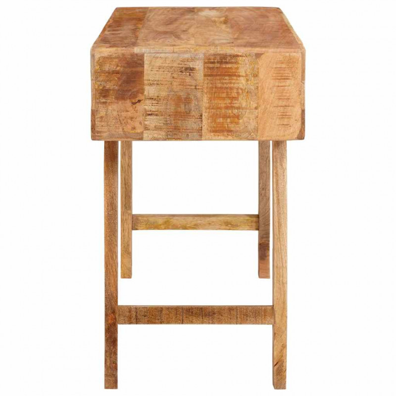 Toaletka Z lustrem Brązowy 90 x 76 x 45 cm Drewno z mango