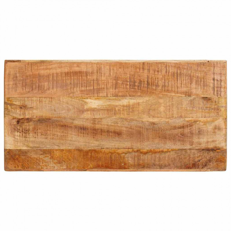 Toaletka Z lustrem Brązowy 90 x 76 x 45 cm Drewno z mango