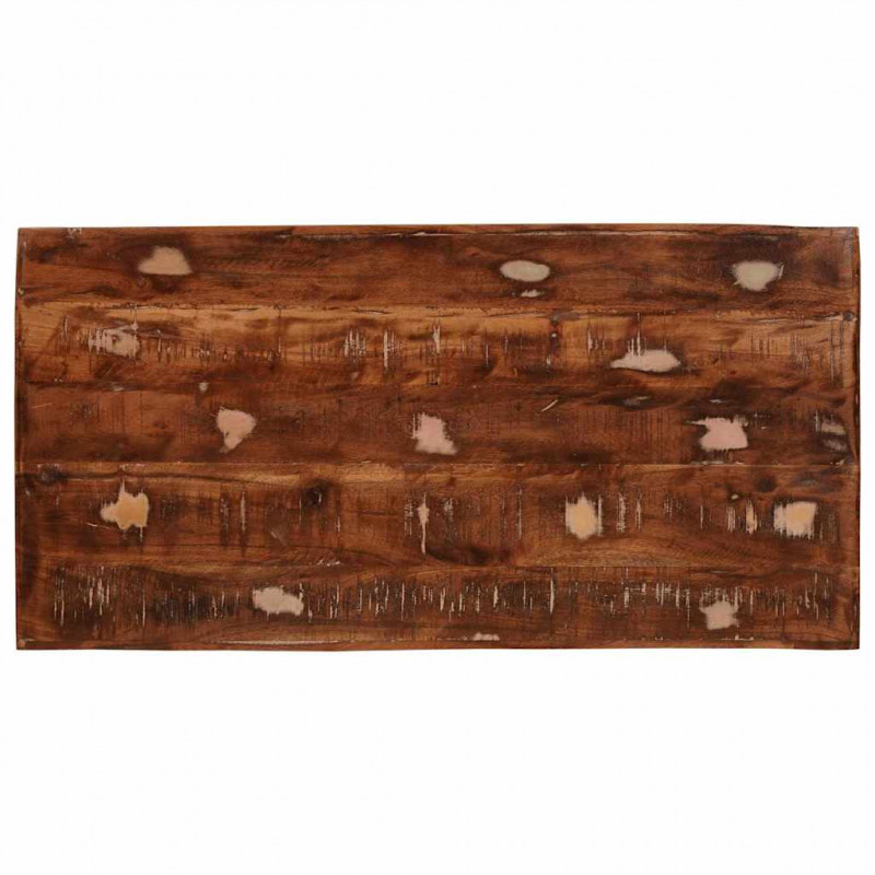 Toaletka Brązowy 90 x 76 x 45 cm Lite Drewno Recyklingowe