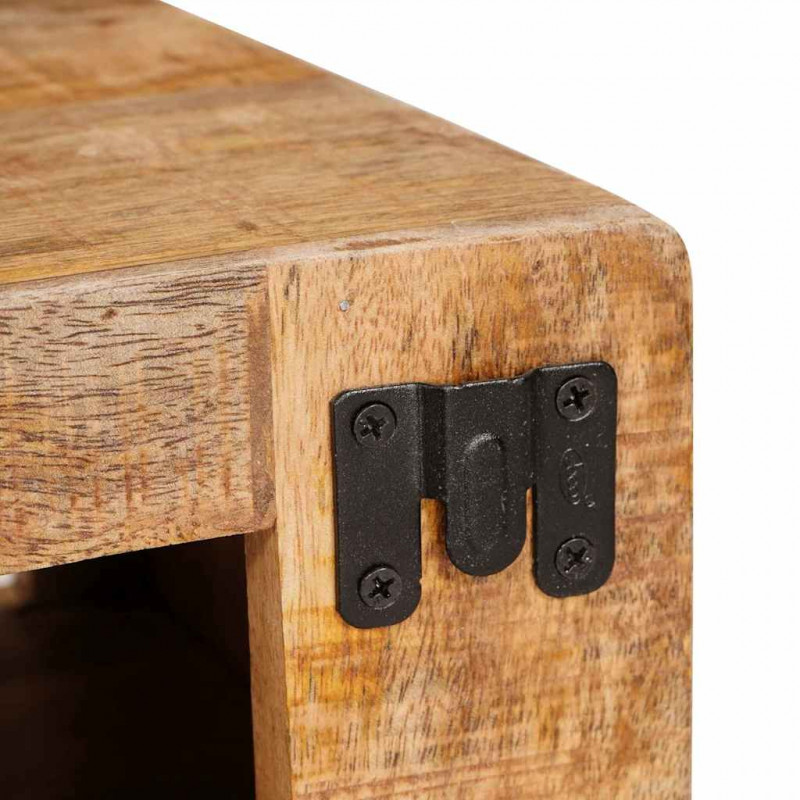 Regał na wino Brązowy 44 x 30 x 35 cm Drewno z mango