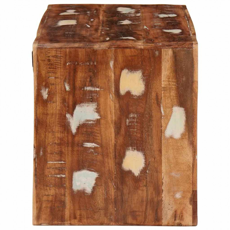 Regał na wino Brązowy 44 x 30 x 35 cm Lite Drewno Recyklingowe