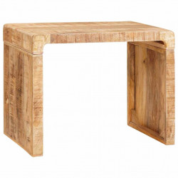 Stolik końcowy Brązowy 60 x 35 x 46 cm Drewno z mango