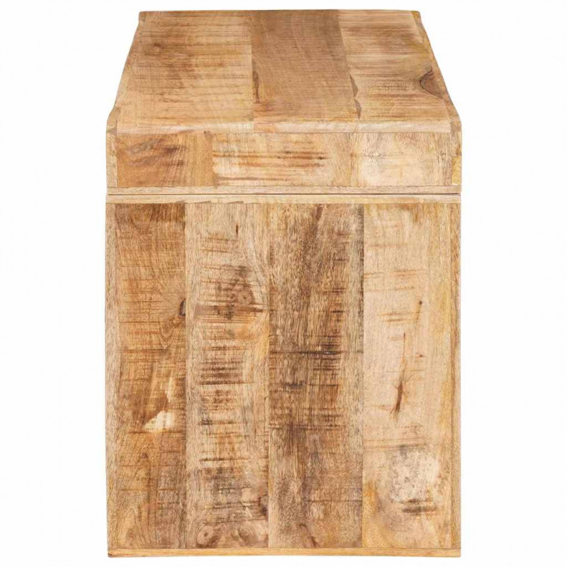 Stolik końcowy Brązowy 60 x 35 x 46 cm Drewno z mango