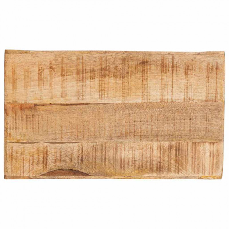 Stolik końcowy Brązowy 60 x 35 x 46 cm Drewno z mango