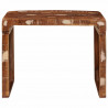 Stolik końcowy Brązowy 60 x 35 x 46 cm Lite Drewno Recyklingowe