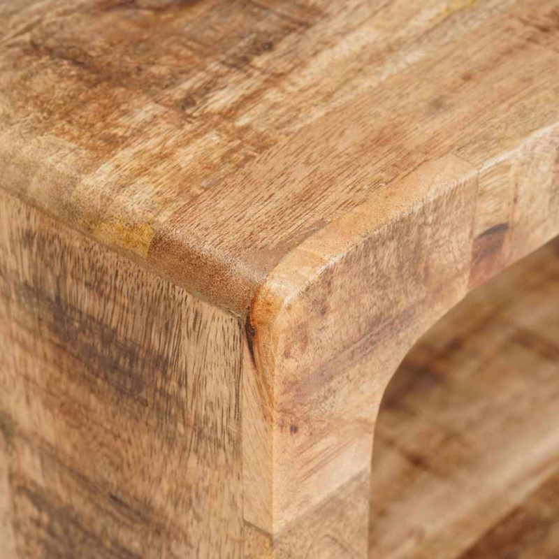 Stolik nocny Brązowy 45 x 30 x 24 cm Drewno z mango