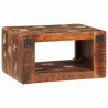 Stolik nocny Brązowy 45 x 30 x 24 cm Lite Drewno Recyklingowe