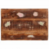 Stolik nocny Brązowy 45 x 30 x 24 cm Lite Drewno Recyklingowe