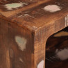 Stolik nocny Brązowy 45 x 30 x 24 cm Lite Drewno Recyklingowe