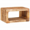 Stolik nocny 2 pcs Brązowy 45 x 30 x 24 cm Drewno z mango