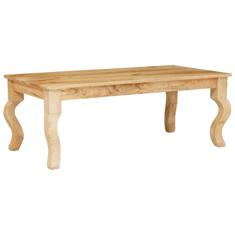 Stolik kawowy Brązowy 110 x 55 x 40 cm Drewno z mango