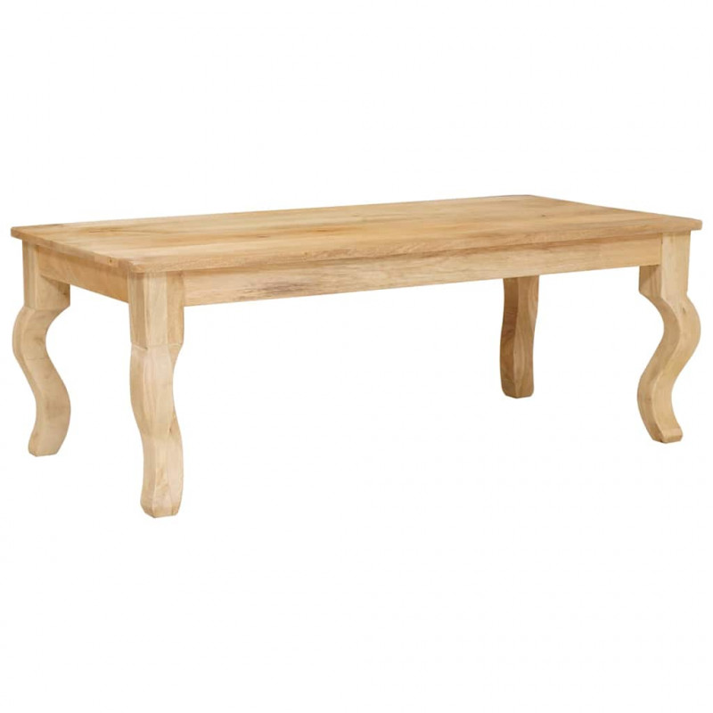 Stolik kawowy Brązowy 110 x 55 x 40 cm Drewno z mango