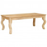 Stolik kawowy Brązowy 110 x 55 x 40 cm Drewno z mango