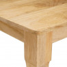 Stolik kawowy Brązowy 110 x 55 x 40 cm Drewno z mango