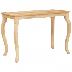 Stolik kawowy Brązowy 110 x 55 x 77 cm Drewno z mango