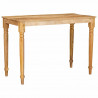 Stolik kawowy Brązowy 110 x 55 x 77 cm Drewno z mango