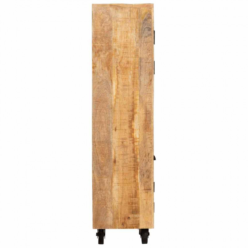 Highboard Brązowy 40 x 30 x 120,5 cm lite drewno mango