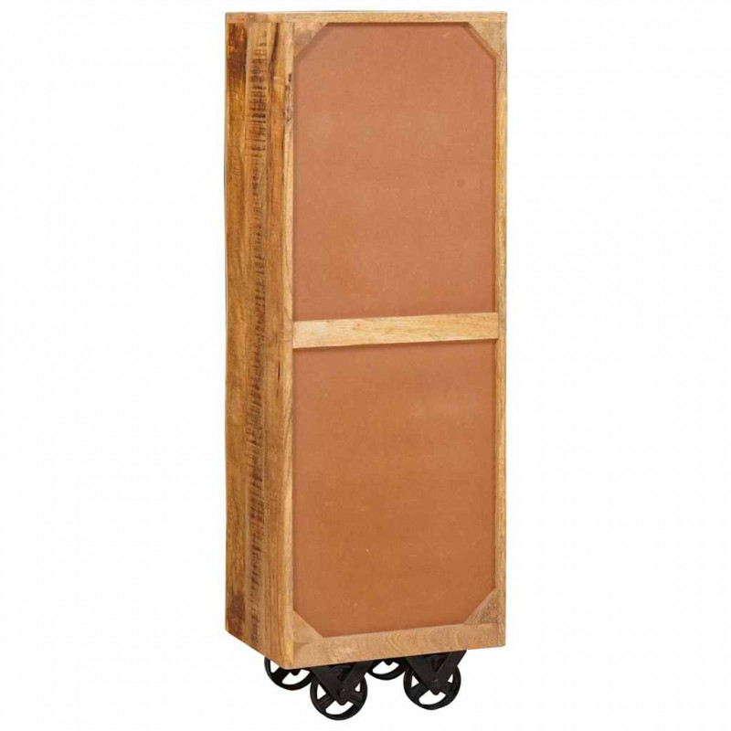 Highboard Brązowy 40 x 30 x 120,5 cm lite drewno mango