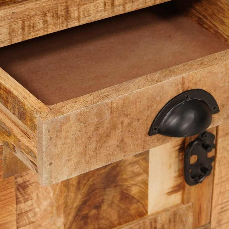 Highboard Brązowy 40 x 30 x 120,5 cm lite drewno mango