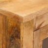 Highboard Brązowy 40 x 30 x 120,5 cm lite drewno mango