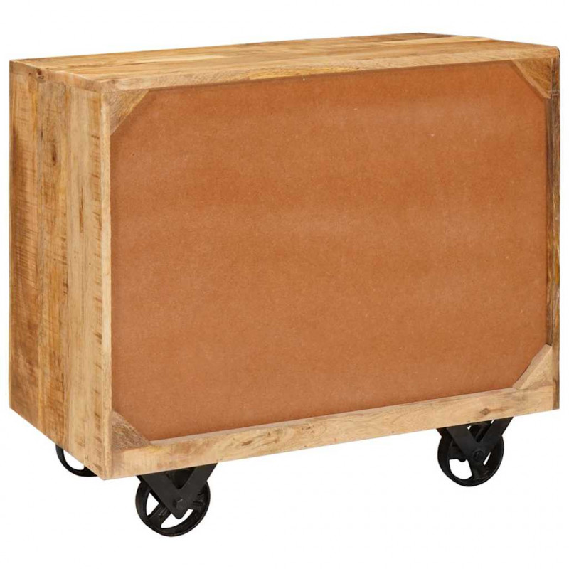Szafka boczna Brązowy 70 x 38 x 63 cm lite drewno mango