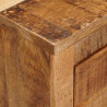 Szafka boczna Brązowy 70 x 38 x 63 cm lite drewno mango