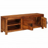 Szafka pod telewizor Brązowy 110 x 30 x 40 cm lite drewno mango