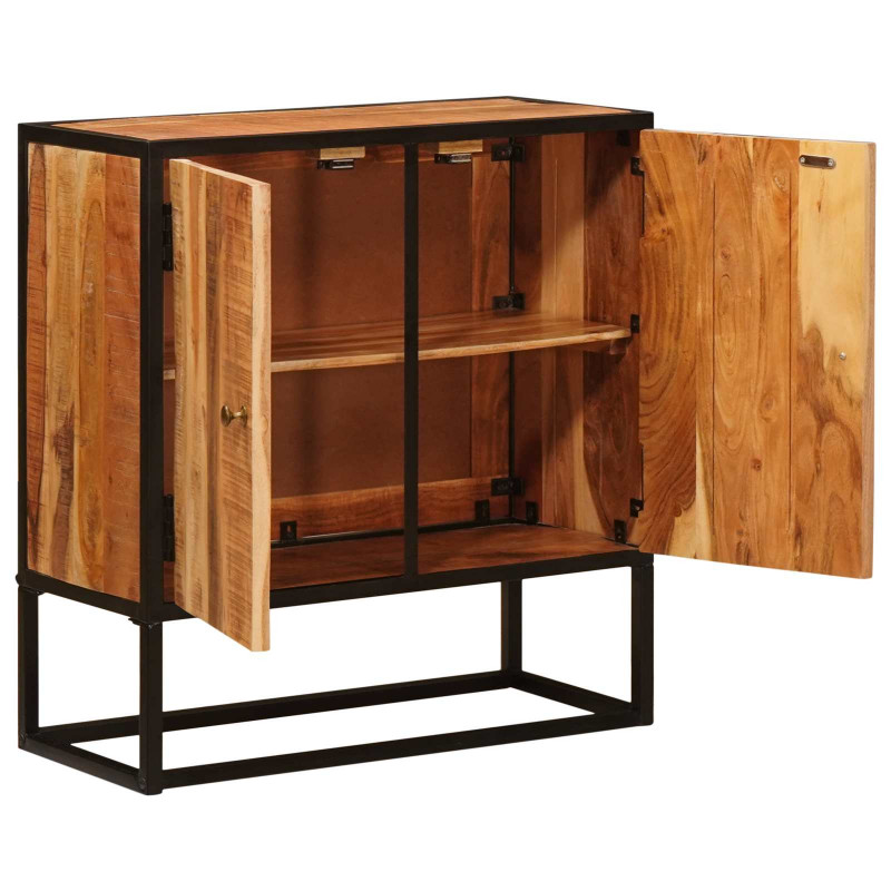 Bufet Beta Naturalny 70 x 30 x 75 cm Lite Drewno Akacji