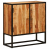 Bufet Beta Naturalny 70 x 30 x 75 cm Lite Drewno Akacji
