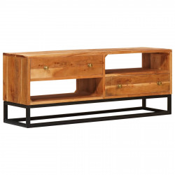 Szafka pod telewizor z szufladą Naturalny 110 x 30 x 44 cm